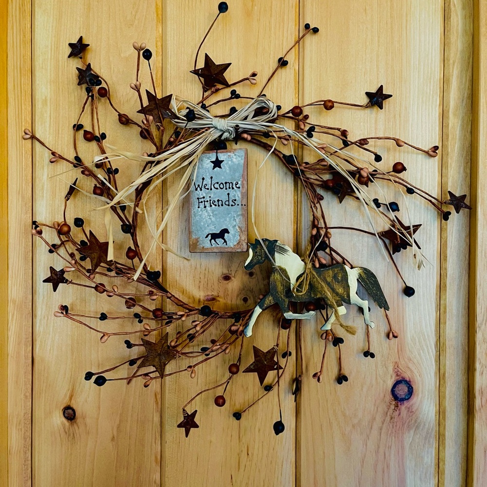 Wreath for Horse Lovers ~ Unique